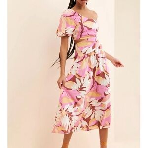 MINKPINK linen blend summer dress